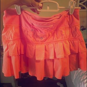 Lululemon skirt/skort with ruffles